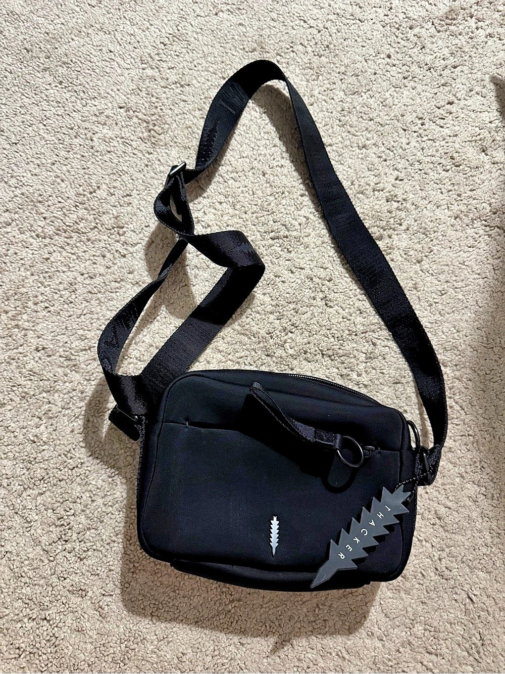 Thacker New York Black Crossbody Bag
